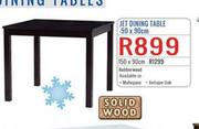 Jet Dining Table 90 x 90 Cm