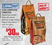 Living Out 4Kg Lumpwood Charcoal-Each