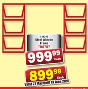 Steel Window Frame TD6787-Each