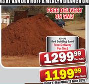 Red Building Sand-Per 5m3