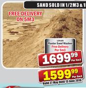 Plaster Sand Washed-Per 5m3