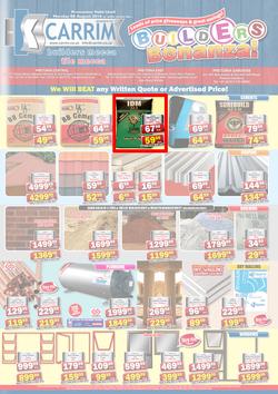 Builders Mecca : Builders Bonanza (Until 8 August 2016), page 1