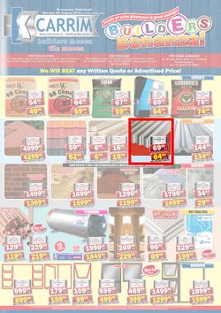 Builders Mecca : Builders Bonanza (Until 8 August 2016), page 1