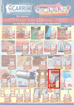 Builders Mecca : Builders Bonanza (Until 8 August 2016), page 1
