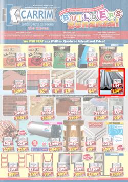 Builders Mecca : Builders Bonanza (Until 8 August 2016), page 1