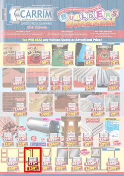 Builders Mecca : Builders Bonanza (Until 8 August 2016), page 1
