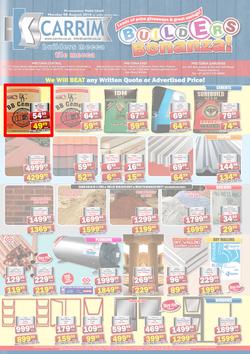 Builders Mecca : Builders Bonanza (Until 8 August 2016), page 1
