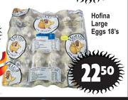 Hofina Large Eggs-18's