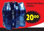 Aquelle Still Water-6 x 500ml