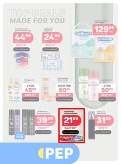 PEP : Top Deals Made For You (28 March - 10 April 2025), page 1