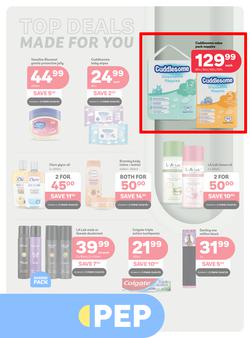 PEP : Top Deals Made For You (28 March - 10 April 2025), page 1