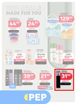 PEP : Top Deals Made For You (28 March - 10 April 2025), page 1
