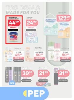 PEP : Top Deals Made For You (28 March - 10 April 2025), page 1
