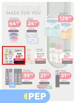 PEP : Top Deals Made For You (28 March - 10 April 2025), page 1
