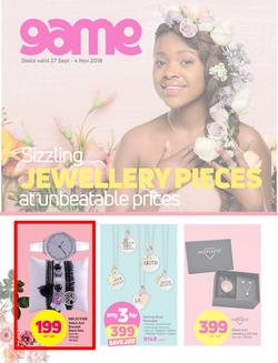 Game Jewellery : Sizzling Jewellery Pieces At Unbeatable Prices (27 Sept - 4 Nov 2018), page 1