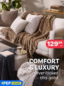 PEP Home : Comfort & Luxury (25 June - 22 July 2025)
