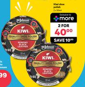 Kiwi Shoe Polish-For 2 x 50ml
