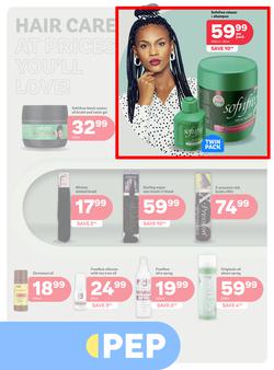 PEP Namibia : Hair Care At Prices You'll Love (28 March - 10 April 2025), page 1