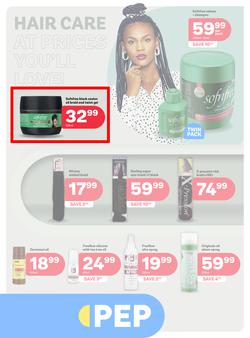 PEP Namibia : Hair Care At Prices You'll Love (28 March - 10 April 2025), page 1