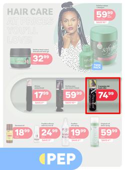 PEP Namibia : Hair Care At Prices You'll Love (28 March - 10 April 2025), page 1