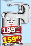 Basin Sink Mixer Single