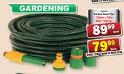 Garden Hose Pipe 15mm x20m With Fittings-Each