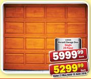 Meranti Garage Door Single 20 Panel-Each