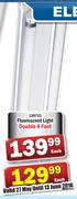 Fluorescent Light Double 4 Foot-Each