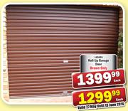 Roll Up Garage Door Brown Only-Each