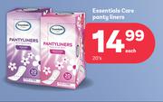 Essentials Care Panty Liners-20's Each