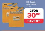 Bic Double Edge Razors-For 2 x 5's