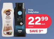 Pride Body Lotion-400ml Each