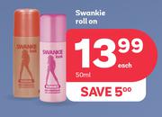 Swankie Roll On-50ml Each