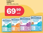 Cuddlesome Nappies 30's/25's/24's/22's Pack-Each
