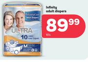 Infinity Adult Diapers-10's Pack