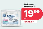 Cuddlesome Baby Caring Set 3 In 1