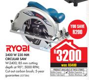 Ryobi 2400W 230MM Circular Saw