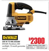 DeWalt 500 W 75 MM Jigsaw