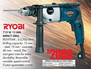 Ryobi 710W 13MM IMpact Drill 