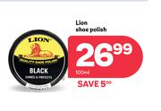 Lion Shoe Polish-100ml 