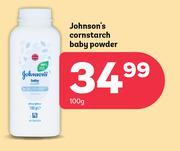 Johnson's Corn Strach Baby Powder-100g