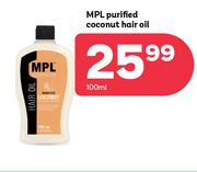 MPL Purified Coconut Hair Oil-100ml
