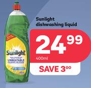 Sunlight Dish Washing Liquid-400ml