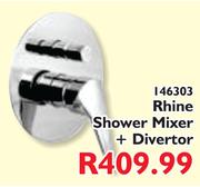 DIR Rhine Shower Mixer+ Divertor