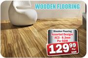 Wooden Flooring Assorted Designs AC3-8.3mm-Per Sqm