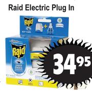 Raid Electric Plug In