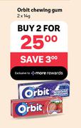 Orbit Chewing Gum-2 x 14g