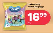 Lekker Candy Coated Jelly Eggs-70g
