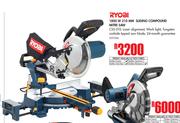 Ryobi 1800W 210 MM Sliding Compound Mitre Saw