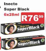Inecto Super Black-6's x 28ml